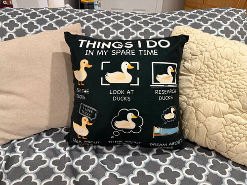 Duck Life Pillow